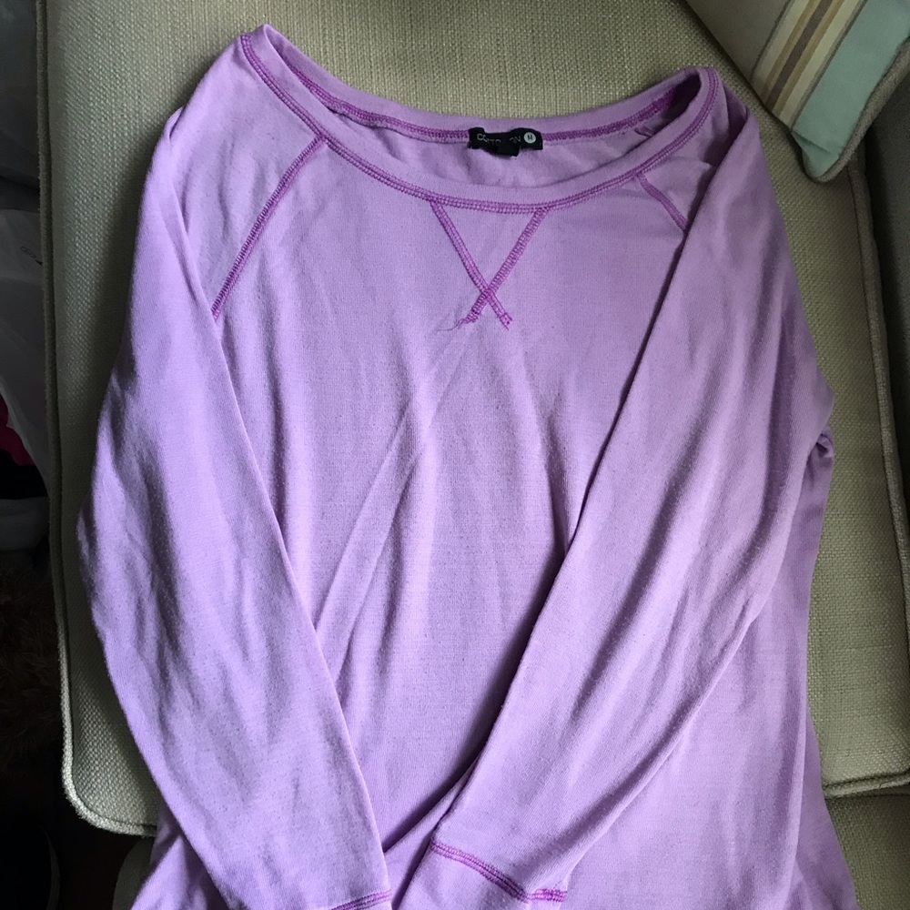 Purple Longsleeve Crewneck